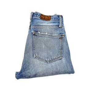 Madewell The Momjean Light/Medium Wash Denim Jeans Vintage Wash Size 24